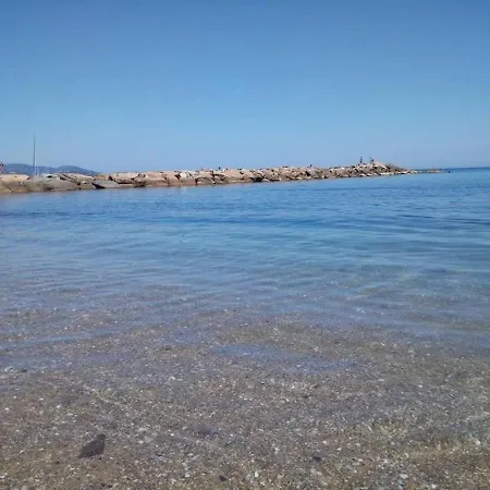 Climatise Avec Terrasse Et Parking Au Centre Du Lavandou - Fr-1-251-202 Apartment *