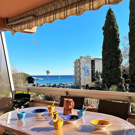 Apartment Climatise Avec Terrasse Et Parking Au Centre Du Lavandou - Fr-1-251-202